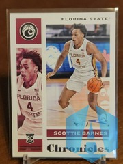 2020-21 Panini Chronicles Draft Picks Scottie Barnes RC #7 Toronto Raptors